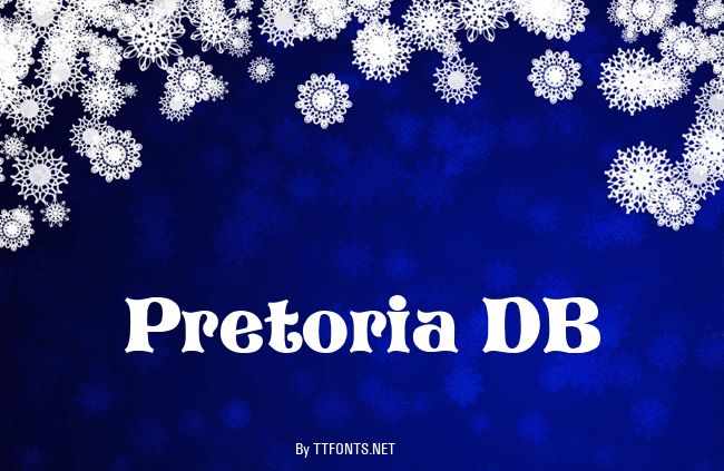 Pretoria DB example